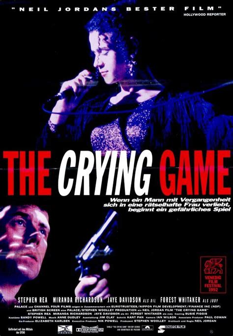 Find all 34 songs in the crying game soundtrack, with scene descriptions. The Crying Game , starring Stephen Rea, Jaye Davidson ...