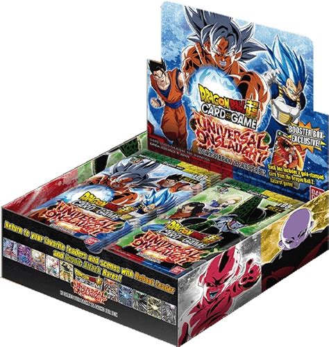 The science of dragon ball. Dragon Ball Super: Universal Onslaught Booster Box ...