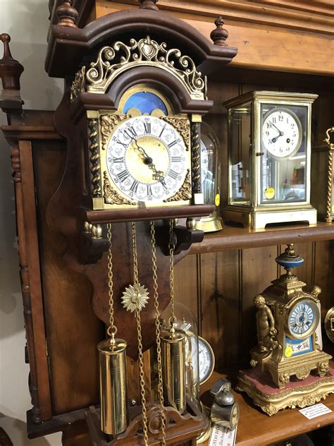 Restored Vintage Dutch Wall Clock 575 Antique Clock Shop
