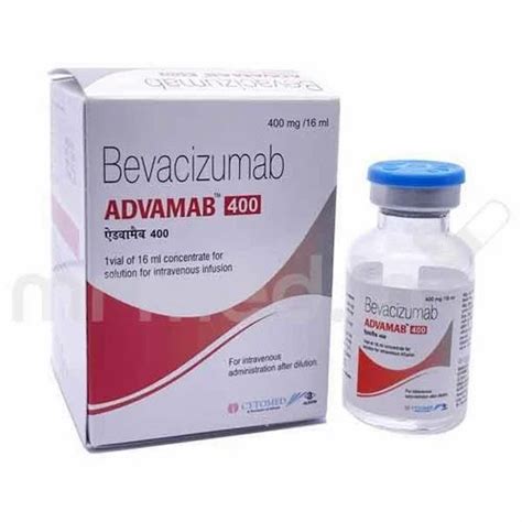 Advamab 400mg Bevacizumab Injection At Rs 37250 Avastin Injection In