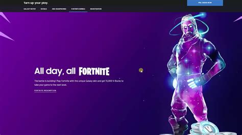 Or download the fortnite apk file on our website, follow. Samsung Galaxy note 9 Fortnite skin & AKG promotion - YouTube
