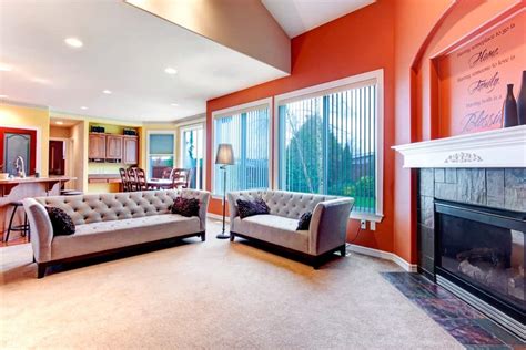 Well, i can't blame you if you cannot design about the kind of design to use because there are indeed tons of design styles to. 40 Orange Living Room Ideas (Photos) - Home Stratosphere