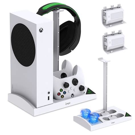 Cooling Stand For Xbox Series S Console With Controller Charging