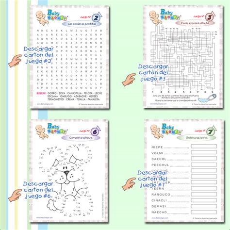 30 juegos de baby shower que son realmente divertidos. Juegos Para Baby Shower Niño Divertidos Para Imprimir ...