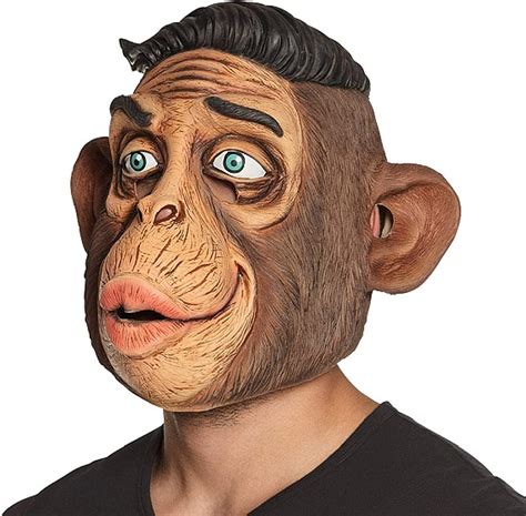 Th Mp Funny Monkey Mask Chimpanzee Animal Mask Latex Mask