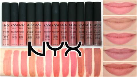 Nyx Soft Matte Lip Cream Lip Swatches And Review Beauty With Emily Fox