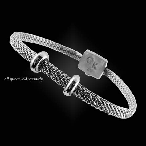 Cm001 Sterling Silver Mesh Bracelet Gk Jewelry