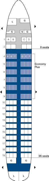 United Airlines Aircraft Seatmaps Airline Seating Maps And Layouts