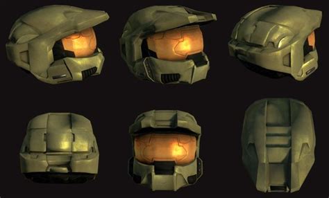 Halo 3 Master Chief Helmet On Behance Reference Pics Pinterest