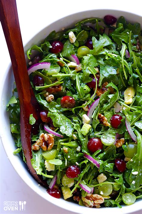 Maybe you would like to learn more about one of these? Grape, Avocado and Arugula Salad | Gimme Some Oven