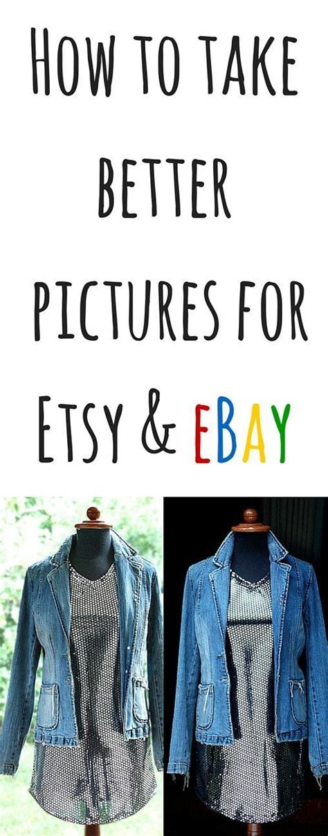 We buy new clothes and clothing subscription boxes and shelve the things we don't wear anymore. How to take better pictures for selling clothing on eBay ...