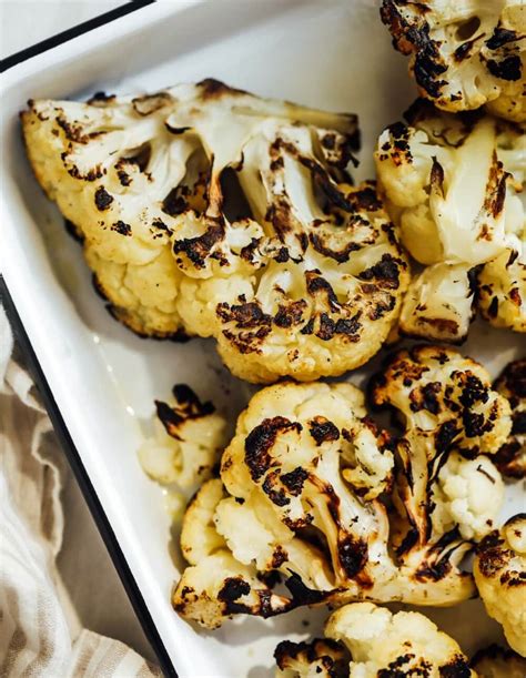 Perfectly Tender Grilled Cauliflower Florets Heartbeet Kitchen