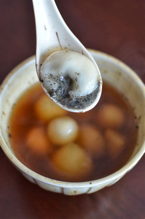 Playing With Flour Chinese Dessert Soup With Glutinous Rice Balls Chinese Dessert Asian
