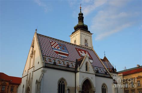 Saint Marks Church In Zagreb Croatia Photograph By Kiril Stanchev