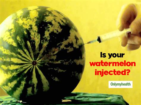 How To Identify An Injected Watermelon Learn How Dangerous It Is To