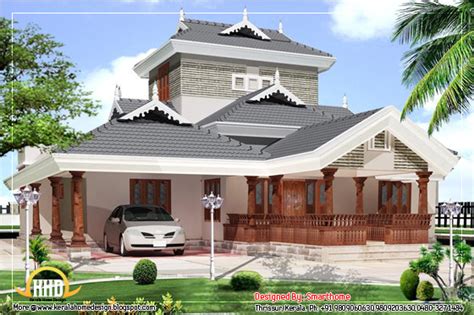 Kerala Style Villa Elevation Design 2600 Sq Ft Home Appliance