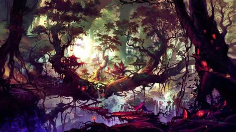 Enchanted Forest Live Wallpaper Wallpaperwaifu