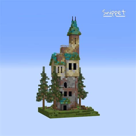 Just A Tall Minecraft House Rminecraftbuilds