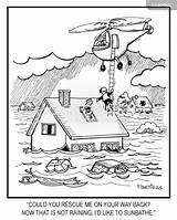 Rescue Cartoon Helicopter Cartoons Funny Roofs Girls Sunbathe Flood Flooding Cartoonstock Comics Girl sketch template