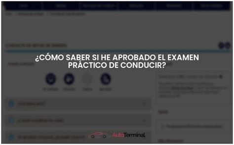 C Mo Saber Si He Aprobado El Examen Pr Ctico De Conducir Actualizado