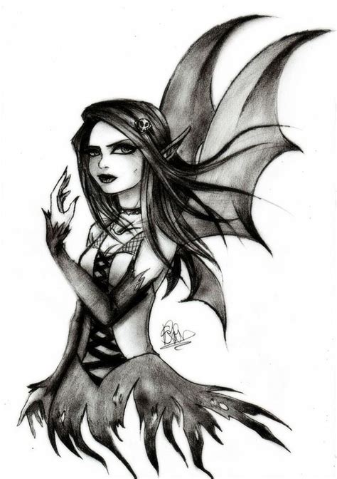 Cool Drawings Of Evil Fairies
