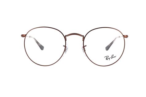 Ray Ban Round Metal Optics Brown Rx3447 Rb3447v 3074 47 21 Small In Stock Price 6329