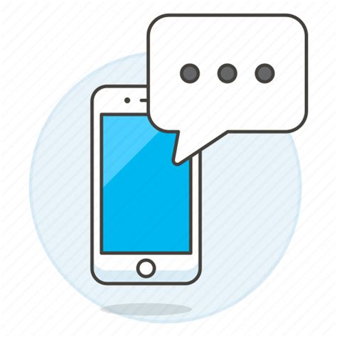 Chat Message Mobile Phone Smartphone Text Texting Icon Download