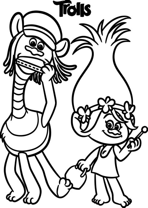 And has viewed by 1864 users. Trolls coloring pages | The Sun Flower Pages