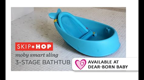 Skip Hop Moby Smart Sling 3 Stage Baby Tub Bathtub Available At Dear
