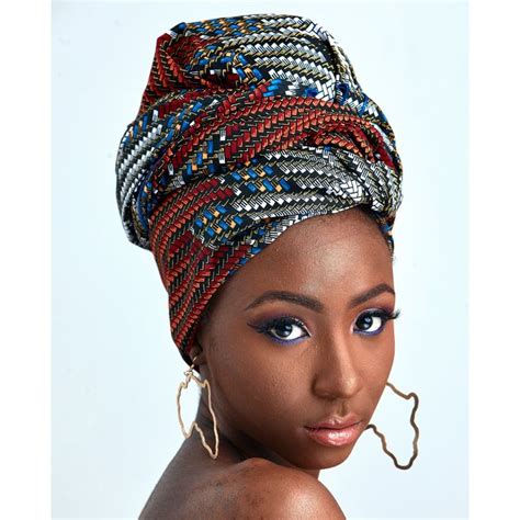 Serwaa Head Wrap Head Wraps Natural Hair Styles For Black Women African Fashion