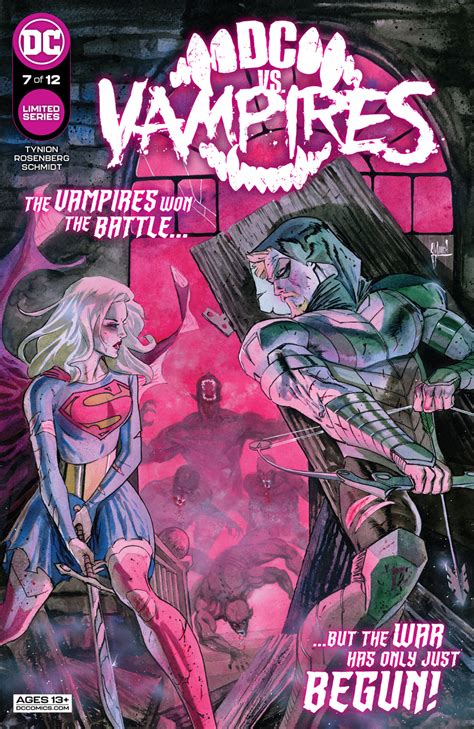 Dc Vs Vampires 7 6 Page Preview And Covers Released By Dc Comics