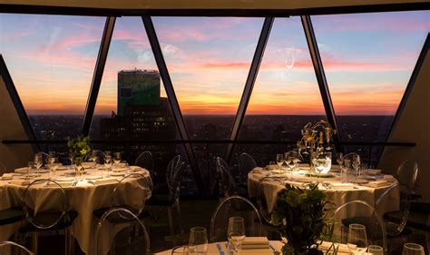 The exterior windows cover an area of about 24,000 square metres, the area of. The Gherkin | Restaurant & Bar | Event Spaces | Central London
