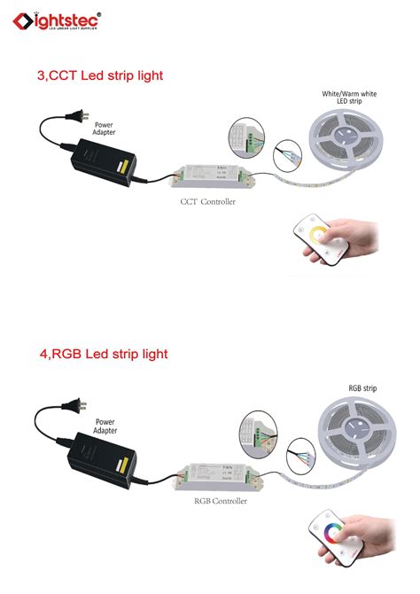 Connect to your strip and run wires out the other end to run to your power source or to another strip light if you have a gap in your led run. Rgb Led Strip Light Wiring Diagram - Wiring Diagram Schemas