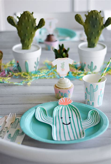 Throw The Cutest Cactus Baby Shower Project Nursery