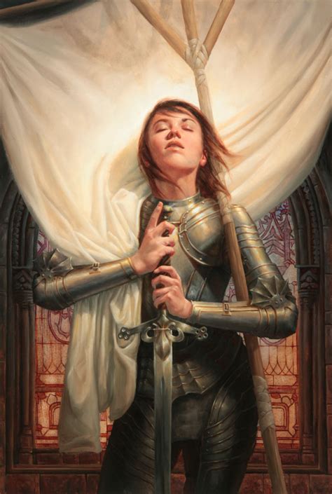 Joan Of Arc By Michael C Hayes On Deviantart