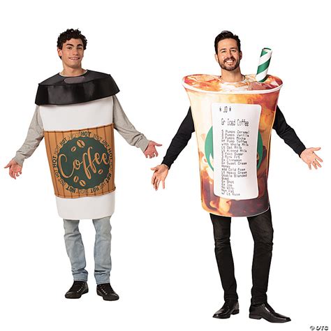 Hot Or Iced Coffee Couples Costumes Oriental Trading
