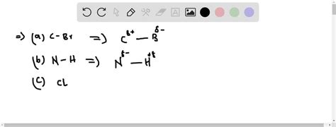 Solved1 From What You Remember Of Electronegativities Show The Direction Of The Dipole