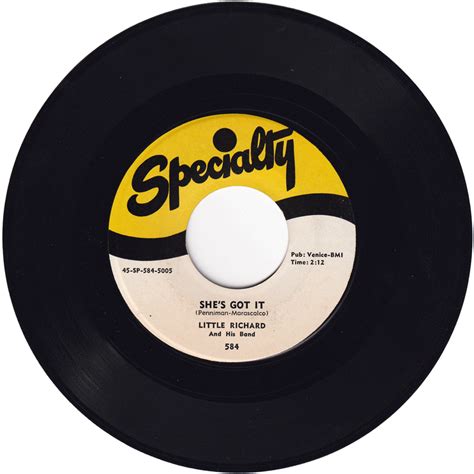 Little Richard Heeby Jeebies Shes Got It Night Beat Records