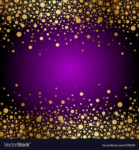 Purple And Gold Luxury Background Royalty Free Vector Image