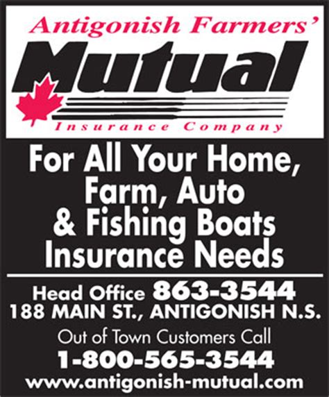 We did not find results for: Antigonish Farmers' Mutual Insurance Co - 188 Main St, Antigonish, NS