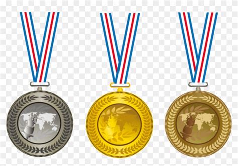 Gold Medal Olympic Medal Clip Art Olympic Medals Png Free