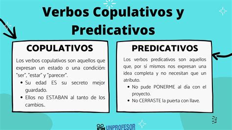 Verbos Copulativos Y Predicativos Con Ejercicios Y Ejemplos