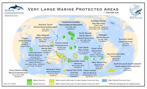 Marine Protected Areas Detailed Map