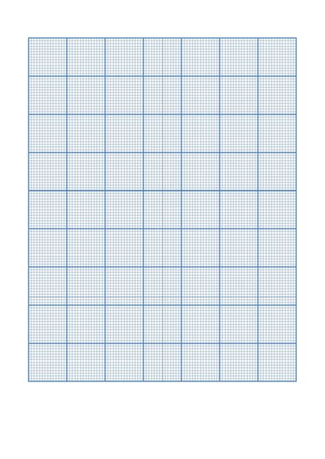 Free Printable Graph Paper 10 Per Inch