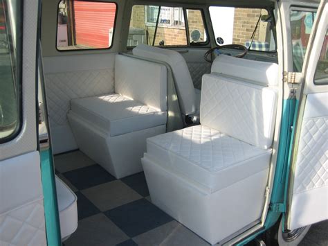 Colin Rouse Auto Trim Cornwall 1967 Vw Split Screen Bus Trimmed For A
