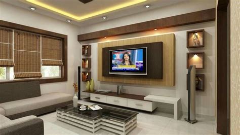 Pin By Vidya Reddy On Tv Wall Living Room Tv Unit Designs Living