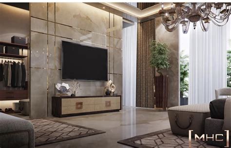 Luxury Living Room With Tv Bestroom One