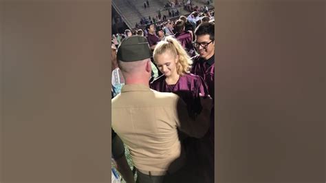 Marine Surprises Sister At Graduation Youtube