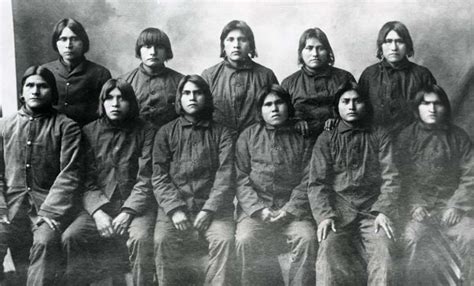 Hopi Indian Students Before Carlisle Indian School Cchs