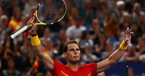 Atp Cup Rafael Nadal Führt Spanien Ins Viertelfinale ·